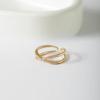 Luce Interlace Ring