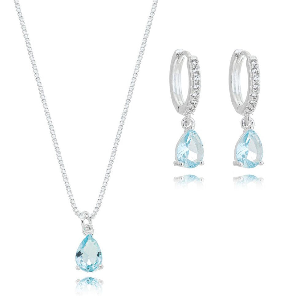 Light Blue Aurora Drop Set