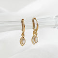 Solé Double Drop Earrings - Gold