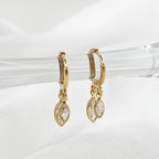 Solé Double Drop Earrings - Gold