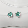 Ocean Heart Earrings