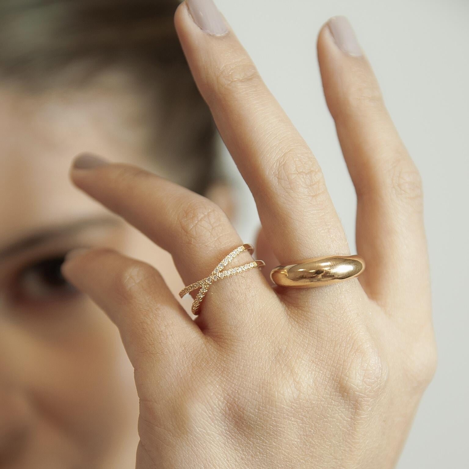 Luce Interlace Ring