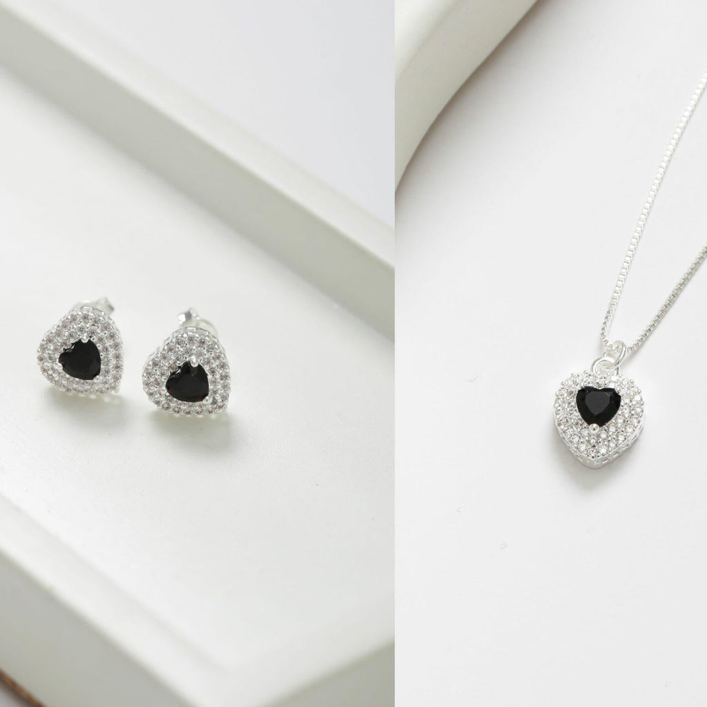 Éclipse Heart Set - Silver