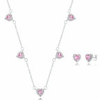 Rosalie Heart Set - Pink