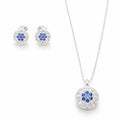 Aster Crystal Set - Blue