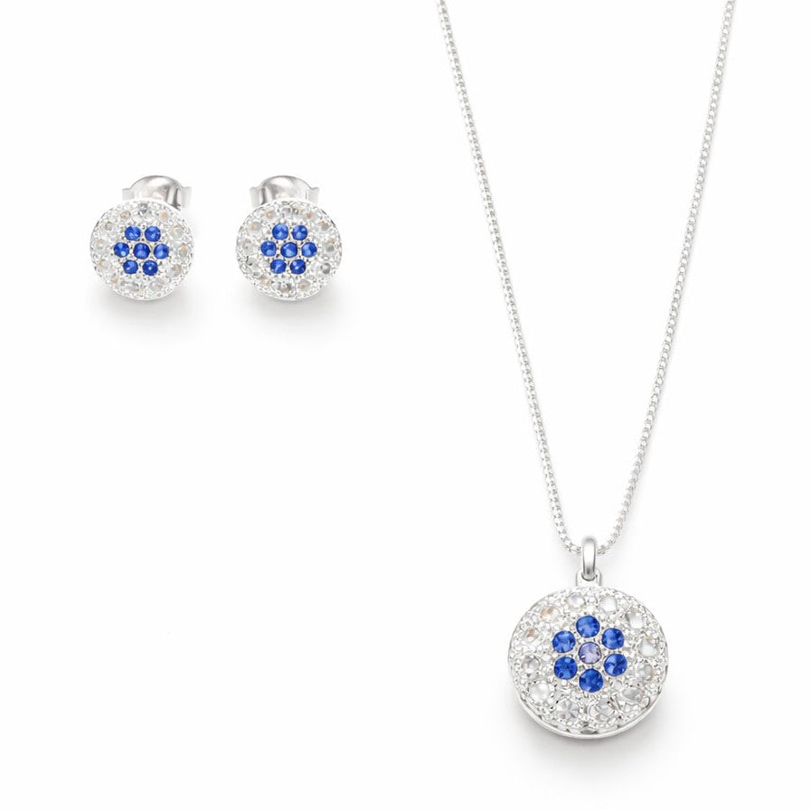 Aster Crystal Set - Blue