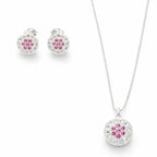 Aster Crystal Set - Pink