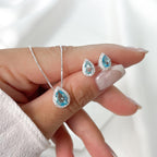 Serena Crystal Set - Turquoise