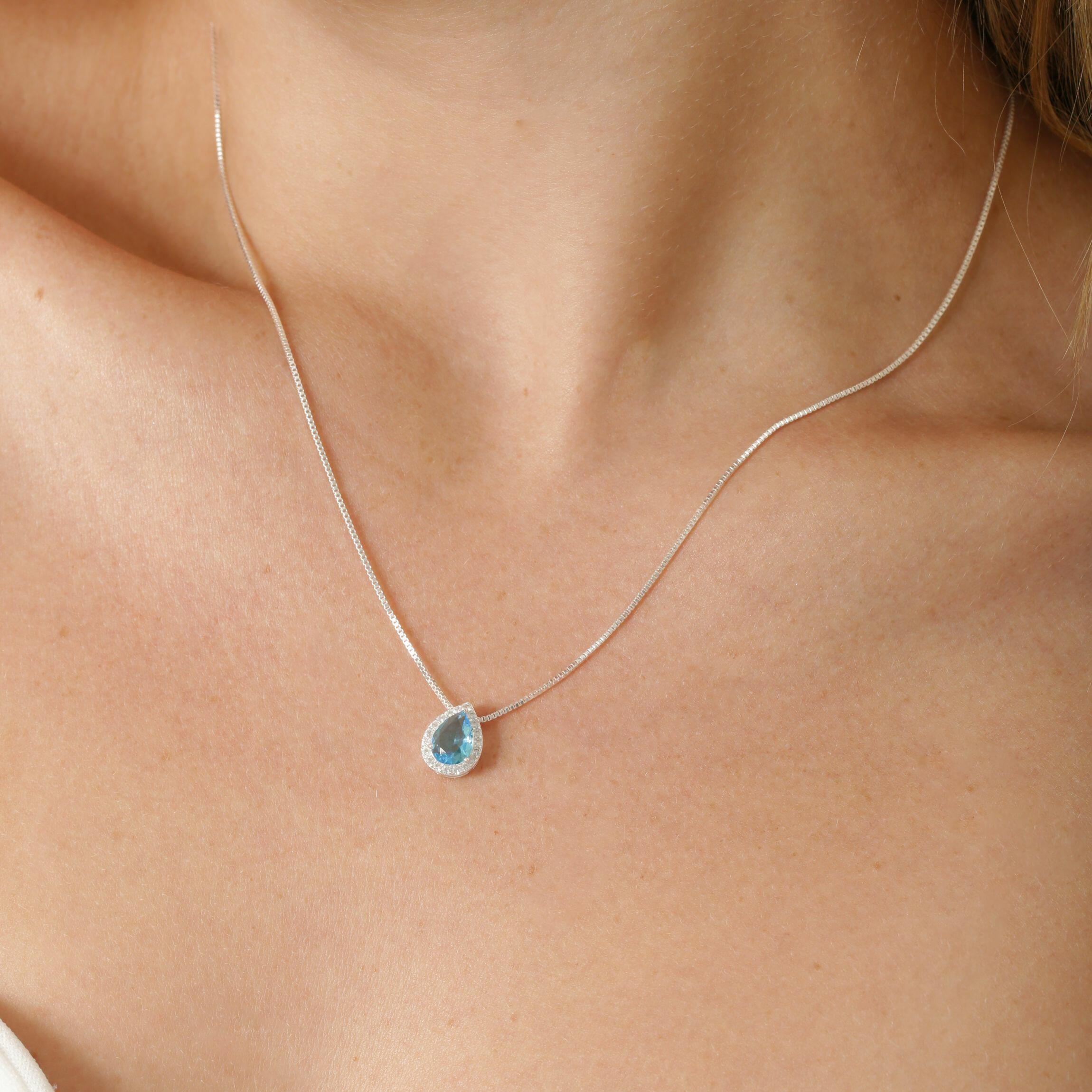 Serena Crystal Set - Turquoise