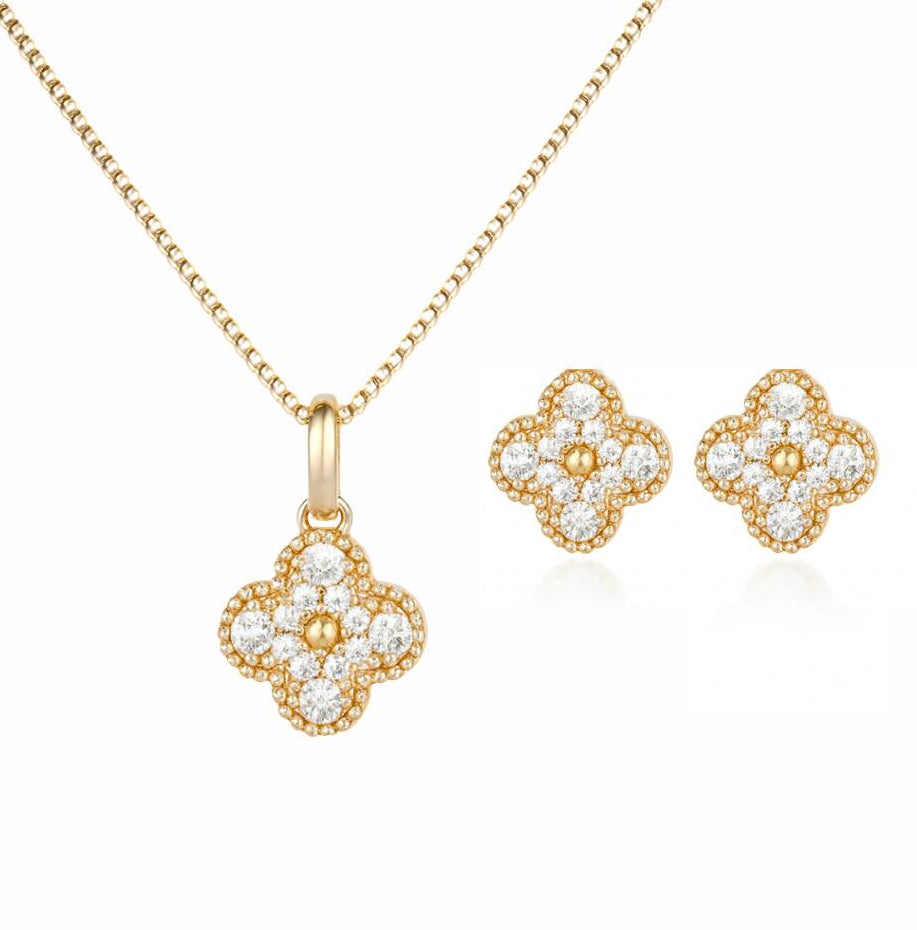 Clovera Jewelry Set - Gold