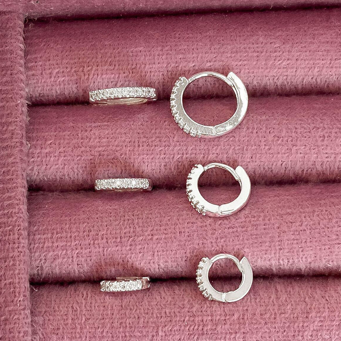 Crystal Huggie Trio