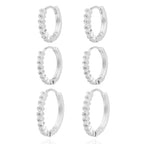 Petite Crystal Heart Trio