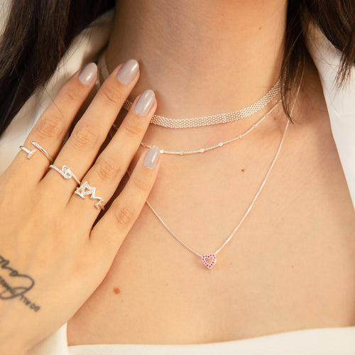 Arabella Double Heart Ring